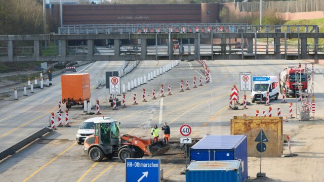 El túnel A7 y Elbe en Hamburgo cerró nuevamente el fin de semana | NDR.DE - Noticias

