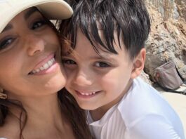 Eva Longoria comparte fotos sinceras para el séptimo aniversario de su santi

