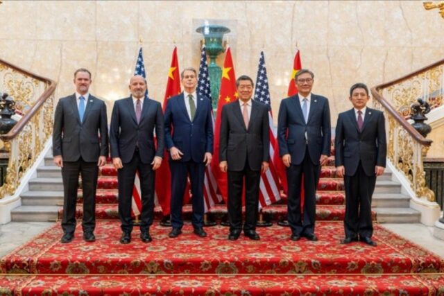 China y Estados Unidos acuerdan planes para aliviar las tensiones China y Estados Unidos acuerdan planes para aliviar las tensiones comerciales