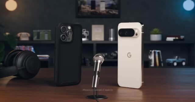 Google burla de Pixel 10 mientras se burla de iOS 26 en iPhone

