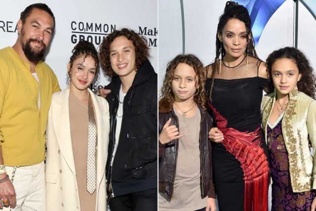 Todo sobre Jason Momoa y los 2 hijos de Lisa Bonet

