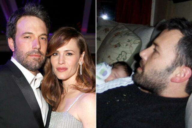 Jennifer Garner celebra a Ben Affleck en el Día del Padre con una foto al revés


