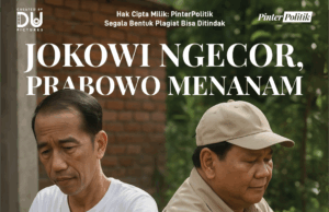 Jokowi Ngecor, Prabowo plantado Jokowi Ngecor, Prabowo plantado