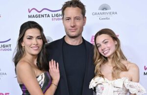 Justin Hartley lleva a su esposa e hija al primer «Bridle duro» (fotos) Justin Hartley lleva a su esposa e hija al primer "Bridle duro" (fotos)