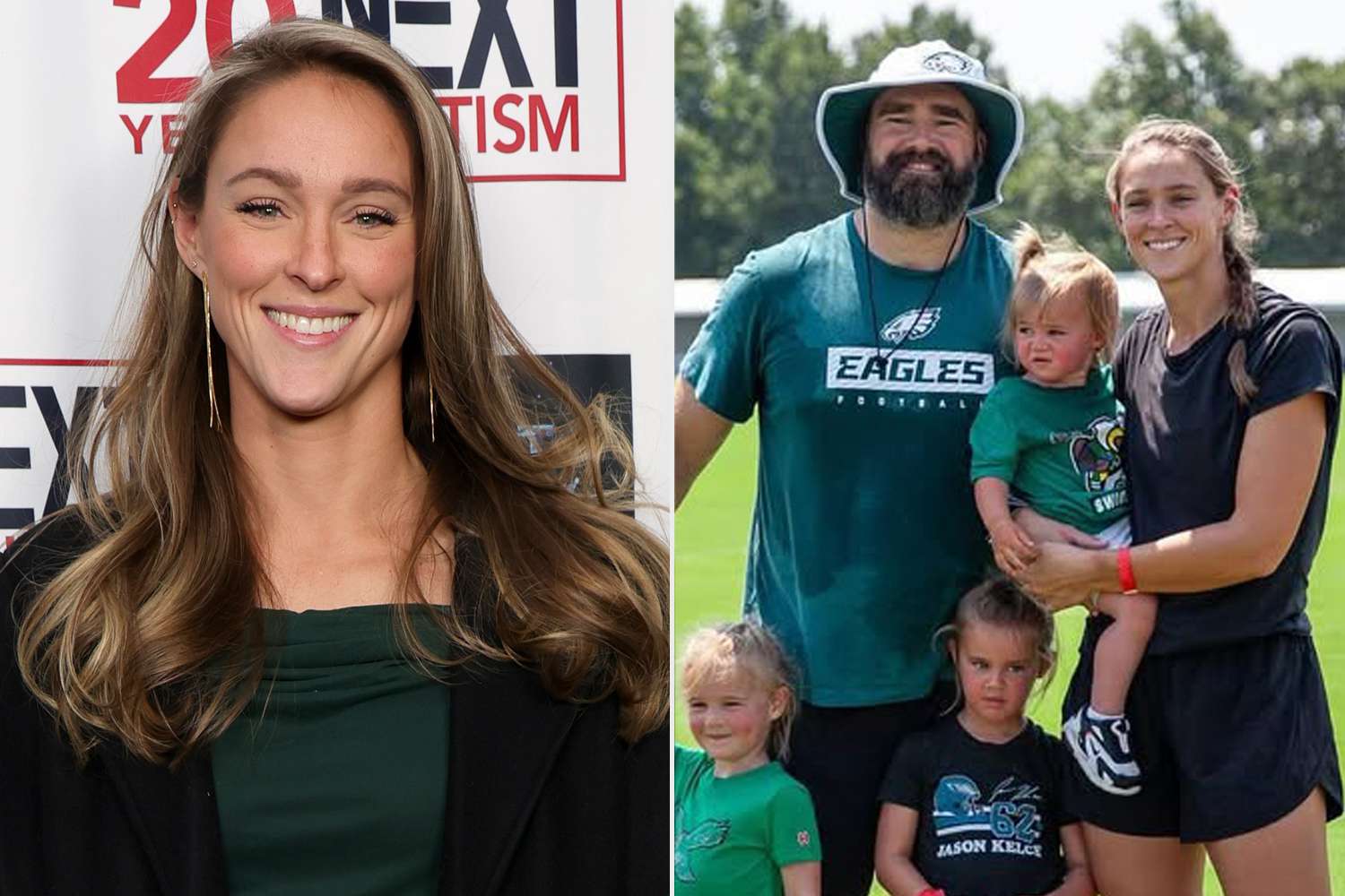 Kylie Kelce comparte la mentira identificable de que le dice a sus hijos que ayuden con las vacaciones

