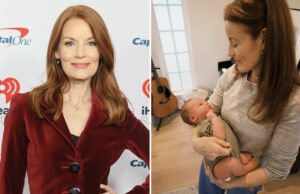 Melrose Star Place Laura Leighton es una abuela por segunda vez Melrose Star Place Laura Leighton es una abuela por segunda vez