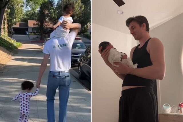 Nara Smith comparte el video de Lucky Blue Smith para celebrar el Festival de Padres

