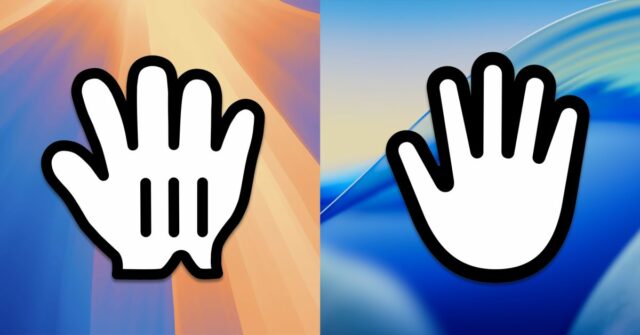 MacOS Tahoe 26 elimina el cursor "Mickey Mouse Glove" MacOS Tahoe 26 elimina el cursor "Mickey Mouse Glove"