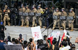 Ubicación actual en Los Ángeles: "Trump quiere provocar" Ubicación actual en Los Ángeles: "Trump quiere provocar"
