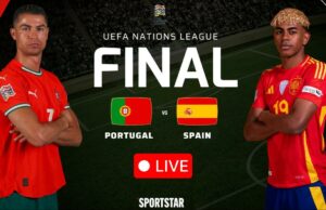 Portugal vs España Live Score, Final de la Liga de Naciones de la UEFA: ESP Out, Yamal comienza; Ronaldo en acción; Actualizaciones de coincidencia Portugal vs España Live Score, Final de la Liga de Naciones de la UEFA: ESP Out, Yamal comienza; Ronaldo en acción; Actualizaciones de coincidencia