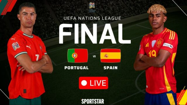 Portugal vs España Live Score, Final de la Liga de Naciones de la UEFA: ESP Out, Yamal comienza; Ronaldo en acción; Actualizaciones de coincidencia

