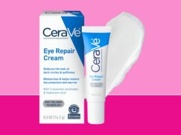 La crema Cerave Eye Repair está a la venta en Amazon por $ 14

