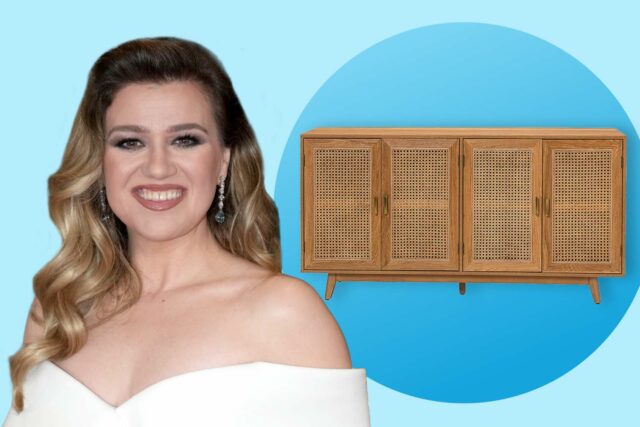 Este puesto de televisión de Kelly Clarkson está a la Este puesto de televisión de Kelly Clarkson está a la venta en Wayfair