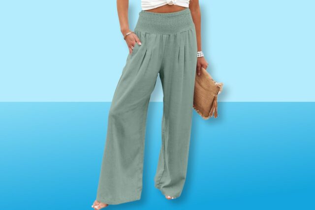Los mejores pantalones de lino de Amazon están a la venta por $ 33

