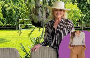 La camisa a rayas de Martha Stewart se parece a esta top Amazon La camisa a rayas de Martha Stewart se parece a esta top Amazon
