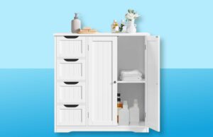 Este gabinete de almacenamiento de baño ahora cuesta $ 110 en Wayfair Este gabinete de almacenamiento de baño ahora cuesta $ 110 en Wayfair