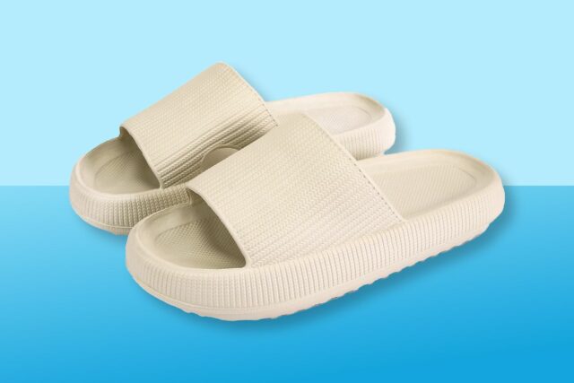 Los compradores "prefieren" estas sandalias de resbate de Amazon de $ 23 a $ 50 Hoka Shoes

