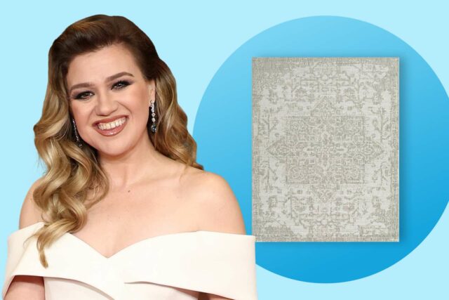 La alfombra exterior de Kelly Clarkson es de hasta el 71% de reducción

