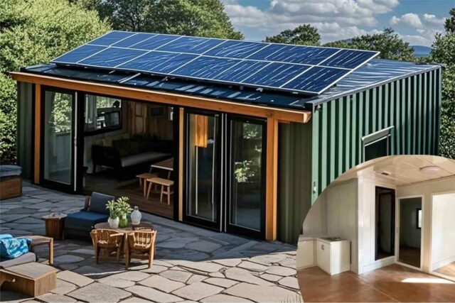 Amazon vende una pequeña casa de energía solar desde $ 10,000

