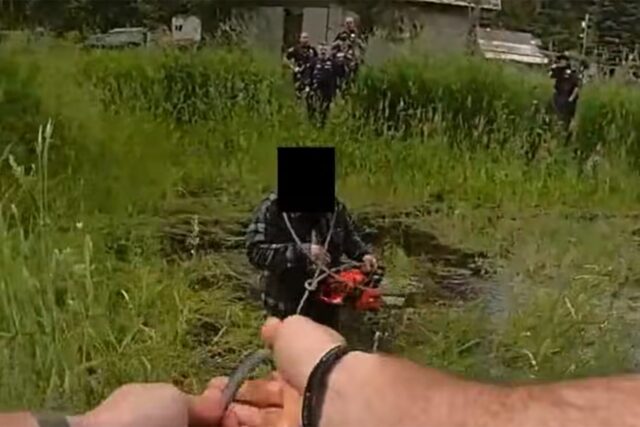 Subsidio de Washington de la motosierra de Washington Lassos: video

