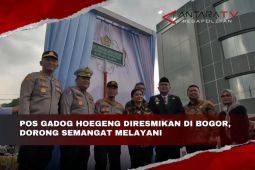 Post Gadog Hoegeng fue inaugurado en Bogor, alentar el espíritu Post Gadog Hoegeng fue inaugurado en Bogor, alentar el espíritu de servir