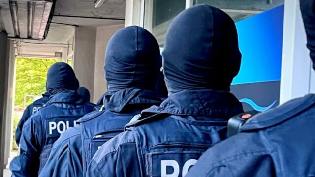 Raid contra presunto falsificación en Hamburgo


