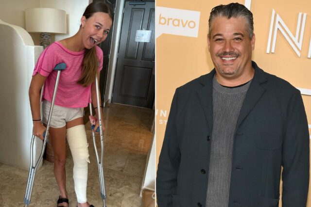 La hija de Boston Rob Mariano, Carina, tiene una reacción La hija de Boston Rob Mariano, Carina, tiene una reacción "bastante severa" a la planta