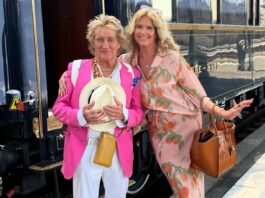 Rod Stewart y Penny Lancaster celebran su 18 aniversario de bodas: Fotos

