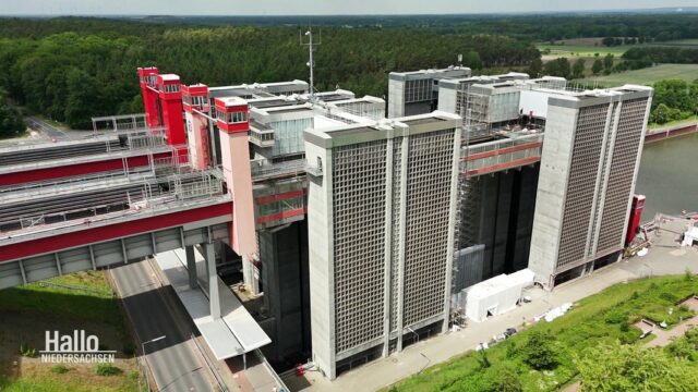 Gigantic: el elevador de botes más grande de Alemania

