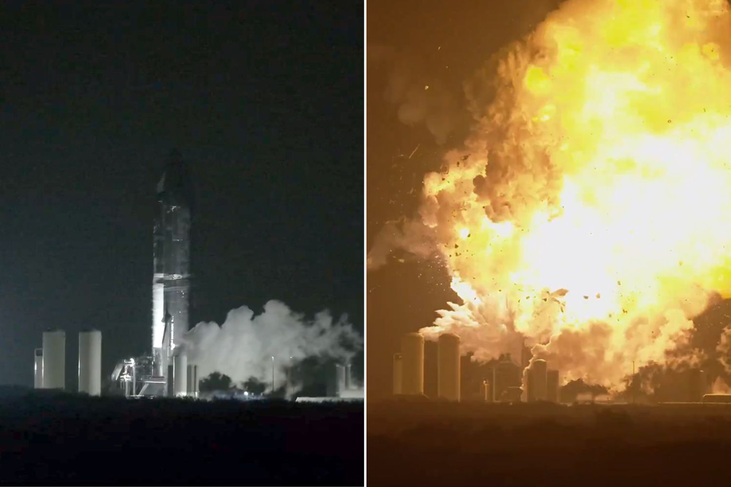 SpaceX Rocket explota en una bola de fuego masiva después de la 'anomalía mayor' '

