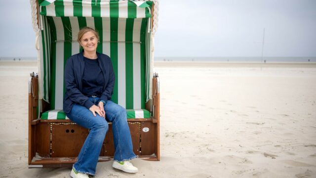 "Solo con nosotros": Spiekeroog prueba sillas de playa sostenibles


