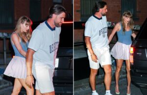 El guardaespaldas de Taylor Swift dejó que Travis Kelce abriera la puerta de su auto durante la noche de reunión en Nueva York El guardaespaldas de Taylor Swift dejó que Travis Kelce abriera la puerta de su auto durante la noche de reunión en Nueva York