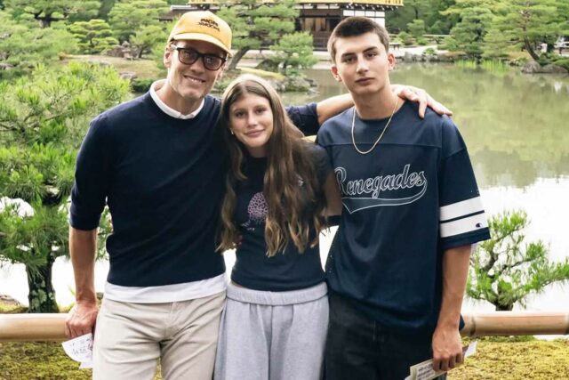 Tom Brady está pensando en un viaje japonés "increíble" con niños

