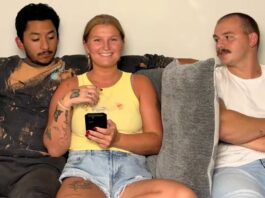 Ella vive con su ex y su esposo, y en realidad funciona (exclusivo)

