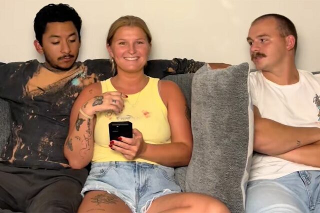 Ella vive con su ex y su esposo, y en Ella vive con su ex y su esposo, y en realidad funciona (exclusivo)