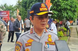 ¡Nota! Este es un lugar de ingeniería de tráfico y estacionamiento del Festival Futuro de Yakarta 2025 en Cikini