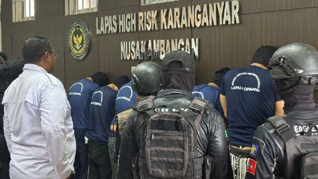 Prisioneros de corrupción de Tanjung Gusta transferidos a Nusakambangan

