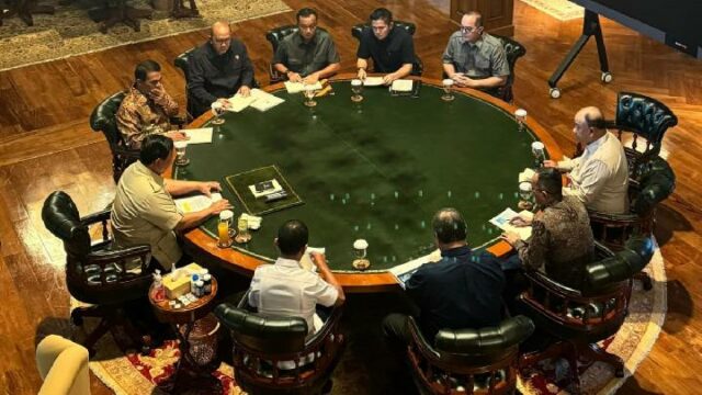 Prabowo se reúne en Hambalang después de su visita al Prabowo se reúne en Hambalang después de su visita al extranjero