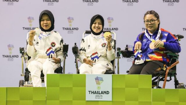 El contingente indonesio se acerca a la meta de medallas en los Juegos Paralímpicos de la ASEAN de 2025 y alcanza 69 medallas de oro

