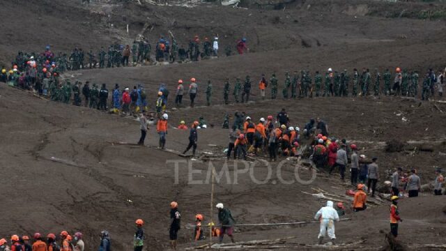 Walhi revela la presunta causa del deslizamiento de tierra en West Bandung

