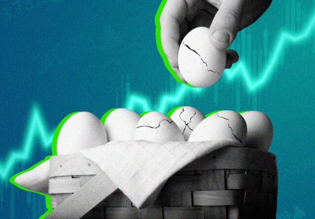 Abastecerse de acciones de su empleador es tentador en un Abastecerse de acciones de su empleador es tentador en un mercado alcista. ¿Pero cuánto es demasiado?
|