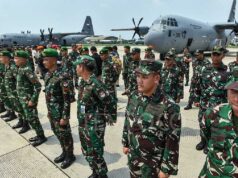 Soldados del TNI de la Fuerza de Paz de Gaza comienzan a entrenar
| Soldados del TNI de la Fuerza de Paz de Gaza comienzan a entrenar
|