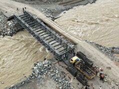 Se completó el puente Bailey y se restableció el acceso al norte de Aceh-Takengon
| Se completó el puente Bailey y se restableció el acceso al norte de Aceh-Takengon
|