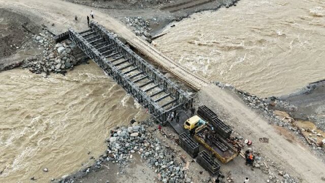 Se completó el puente Bailey y se restableció el acceso al norte de Aceh-Takengon

 | 