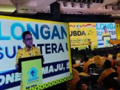 Musda del Partido Golkar del Norte de Sumatra empañada por el caos
| Musda del Partido Golkar del Norte de Sumatra empañada por el caos
|