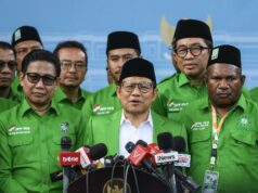 Muhaimin: PKB y Prabowo coinciden en que quieren elecciones regionales indirectas
| Muhaimin: PKB y Prabowo coinciden en que quieren elecciones regionales indirectas
|