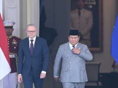 Prabowo y el Primer Ministro australiano discuten en el Palacio
| Prabowo y el Primer Ministro australiano discuten en el Palacio
|