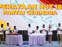 Sugiono: Prabowo conmemora el cumpleaños de Gerindra en Rumah Kertanegara
| Sugiono: Prabowo conmemora el cumpleaños de Gerindra en Rumah Kertanegara
|