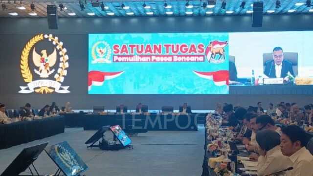 La Cámara de Representantes y el gobierno celebran una reunión sobre la gestión de desastres en Sumatra

 | 