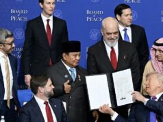 Trump elogia a Prabowo en el Consejo de la Cumbre de Paz
| Trump elogia a Prabowo en el Consejo de la Cumbre de Paz
|